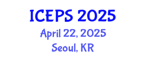International Conference on Education, Psychology and Sociology (ICEPS) April 22, 2025 - Seoul, Republic of Korea