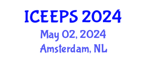 International Conference on Education, Psychology, Economics and Society (ICEEPS) May 02, 2024 - Amsterdam, Netherlands
