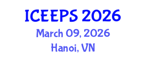 International Conference on Education, Psychology, Economics and Society (ICEEPS) March 09, 2026 - Hanoi, Vietnam International Conference on Education, Psychology, Economics and Society (ICEEPS) March 09, 2026 - Hanoi, Vietnam