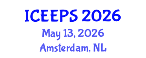 International Conference on Education, Psychology, Economics and Society (ICEEPS) May 13, 2026 - Amsterdam, Netherlands