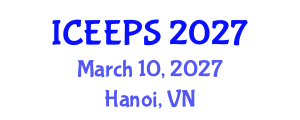International Conference on Education, Psychology, Economics and Society (ICEEPS) March 10, 2027 - Hanoi, Vietnam International Conference on Education, Psychology, Economics and Society (ICEEPS) March 10, 2027 - Hanoi, Vietnam