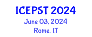 International Conference on Education, Psychology, Society and Tourism (ICEPST) June 03, 2024 - Rome, Italy