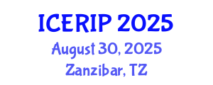 International Conference on Education, Research, and Innovation Policy (ICERIP) August 30, 2025 - Zanzibar, Tanzania