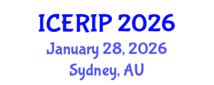 International Conference on Education, Research, and Innovation Policy (ICERIP) January 28, 2026 - Sydney, Australia