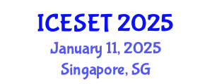 International Conference on Education, Science, Engineering and Technology (ICESET) January 11, 2025 - Singapore, Singapore