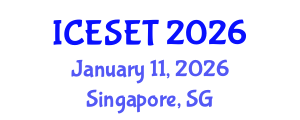 International Conference on Education, Science, Engineering and Technology (ICESET) January 11, 2026 - Singapore, Singapore