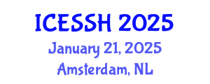 International Conference on Education, Social Sciences and Humanities (ICESSH) January 21, 2025 - Amsterdam, Netherlands