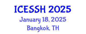International Conference on Education, Social Sciences and Humanities (ICESSH) January 18, 2025 - Bangkok, Thailand