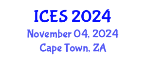 International Conference on Education Studies (ICES) November 04, 2024 - Cape Town, South Africa