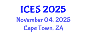 International Conference on Education Studies (ICES) November 04, 2025 - Cape Town, South Africa