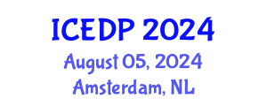 International Conference on Educational and Developmental Psychology (ICEDP) August 05, 2024 - Amsterdam, Netherlands