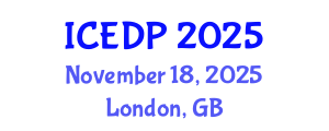 International Conference on Educational and Developmental Psychology (ICEDP) November 18, 2025 - London, United Kingdom
