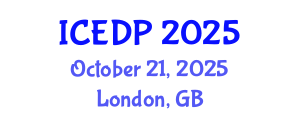International Conference on Educational and Developmental Psychology (ICEDP) October 21, 2025 - London, United Kingdom