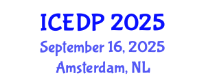 International Conference on Educational and Developmental Psychology (ICEDP) September 16, 2025 - Amsterdam, Netherlands