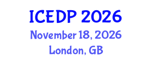 International Conference on Educational and Developmental Psychology (ICEDP) November 18, 2026 - London, United Kingdom