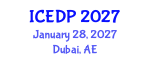 International Conference on Educational and Developmental Psychology (ICEDP) January 28, 2027 - Dubai, United Arab Emirates