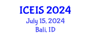 International Conference on Educational and Instructional Studies (ICEIS) July 15, 2024 - Bali, Indonesia