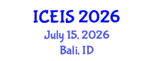 International Conference on Educational and Instructional Studies (ICEIS) July 15, 2026 - Bali, Indonesia