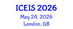 International Conference on Educational and Instructional Studies (ICEIS) May 24, 2026 - London, United Kingdom