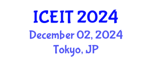 International Conference on Educational and Instructional Technology (ICEIT) December 02, 2024 - Tokyo, Japan