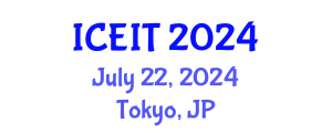 International Conference on Educational and Instructional Technology (ICEIT) July 22, 2024 - Tokyo, Japan