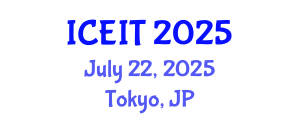 International Conference on Educational and Instructional Technology (ICEIT) July 22, 2025 - Tokyo, Japan