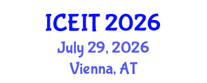 International Conference on Educational and Instructional Technology (ICEIT) July 29, 2026 - Vienna, Austria