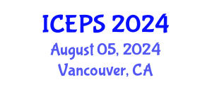 International Conference on Educational and Psychological Sciences (ICEPS) August 05, 2024 - Vancouver, Canada