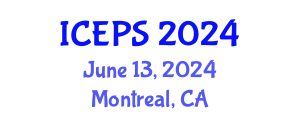 International Conference on Educational and Psychological Sciences (ICEPS) June 13, 2024 - Montreal, Canada