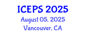 International Conference on Educational and Psychological Sciences (ICEPS) August 05, 2025 - Vancouver, Canada