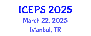 International Conference on Educational and Psychological Sciences (ICEPS) March 22, 2025 - Istanbul, Turkey