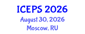 International Conference on Educational and Psychological Sciences (ICEPS) August 30, 2026 - Moscow, Russia