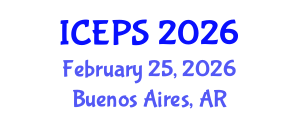 International Conference on Educational and Psychological Sciences (ICEPS) February 25, 2026 - Buenos Aires, Argentina