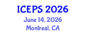 International Conference on Educational and Psychological Sciences (ICEPS) June 14, 2026 - Montreal, Canada