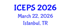 International Conference on Educational and Psychological Sciences (ICEPS) March 22, 2026 - Istanbul, Turkey