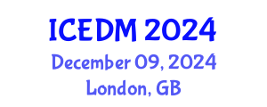 International Conference on Educational Data Mining (ICEDM) December 09, 2024 - London, United Kingdom