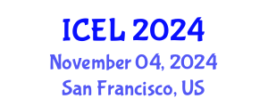 International Conference on Educational Leadership (ICEL) November 04, 2024 - San Francisco, United States