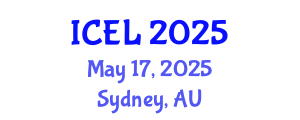International Conference on Educational Leadership (ICEL) May 17, 2025 - Sydney, Australia