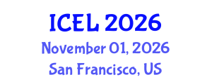 International Conference on Educational Leadership (ICEL) November 01, 2026 - San Francisco, United States