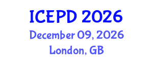 International Conference on Educational Policy and Development (ICEPD) December 09, 2026 - London, United Kingdom International Conference on Educational Policy and Development (ICEPD) December 09, 2026 - London, United Kingdom