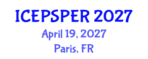 International Conference on Educational Policy Studies and Planning Education Reforms (ICEPSPER) April 19, 2027 - Paris, France International Conference on Educational Policy Studies and Planning Education Reforms (ICEPSPER) April 19, 2027 - Paris, France