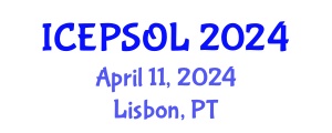 International Conference on Educational Policy Studies, Organization and Leadership (ICEPSOL) April 11, 2024 - Lisbon, Portugal