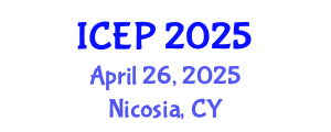 International Conference on Educational Psychology (ICEP) April 26, 2025 - Nicosia, Cyprus