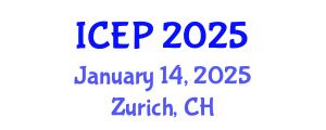 International Conference on Educational Psychology (ICEP) January 14, 2025 - Zurich, Switzerland