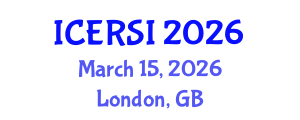International Conference on Educational Reforms and School Improvement (ICERSI) March 15, 2026 - London, United Kingdom
