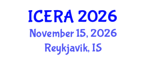 International Conference on Educational Research Applications (ICERA) November 15, 2026 - Reykjavik, Iceland International Conference on Educational Research Applications (ICERA) November 15, 2026 - Reykjavik, Iceland