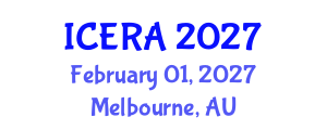 International Conference on Educational Research Applications (ICERA) February 01, 2027 - Melbourne, Australia International Conference on Educational Research Applications (ICERA) February 01, 2027 - Melbourne, Australia