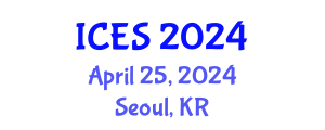 International Conference on Educational Sciences (ICES) April 25, 2024 - Seoul, Republic of Korea