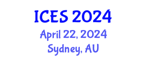 International Conference on Educational Sciences (ICES) April 22, 2024 - Sydney, Australia