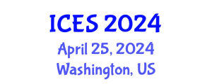 International Conference on Educational Sciences (ICES) April 25, 2024 - Washington, United States